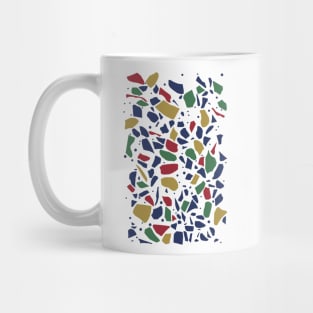 Terrazzo Spot Color on White Mug